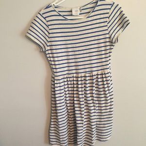 ASOS maternity dress blue stripes size 8 (medium)